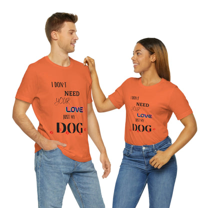 Dog Love - Short Sleeve Tee 01