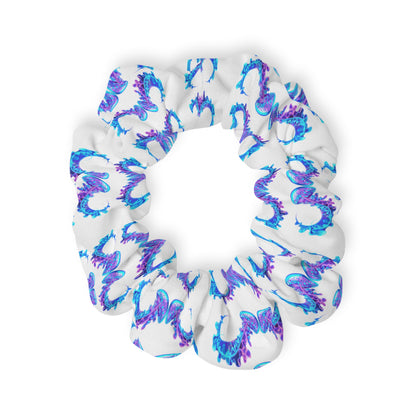Beautiful Blue Purple Jellyfish - Scrunchie