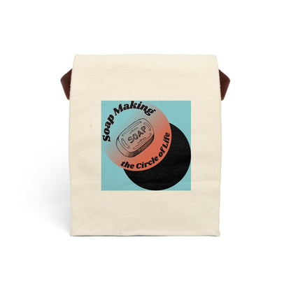 Canvas Lunch Bag With Strap