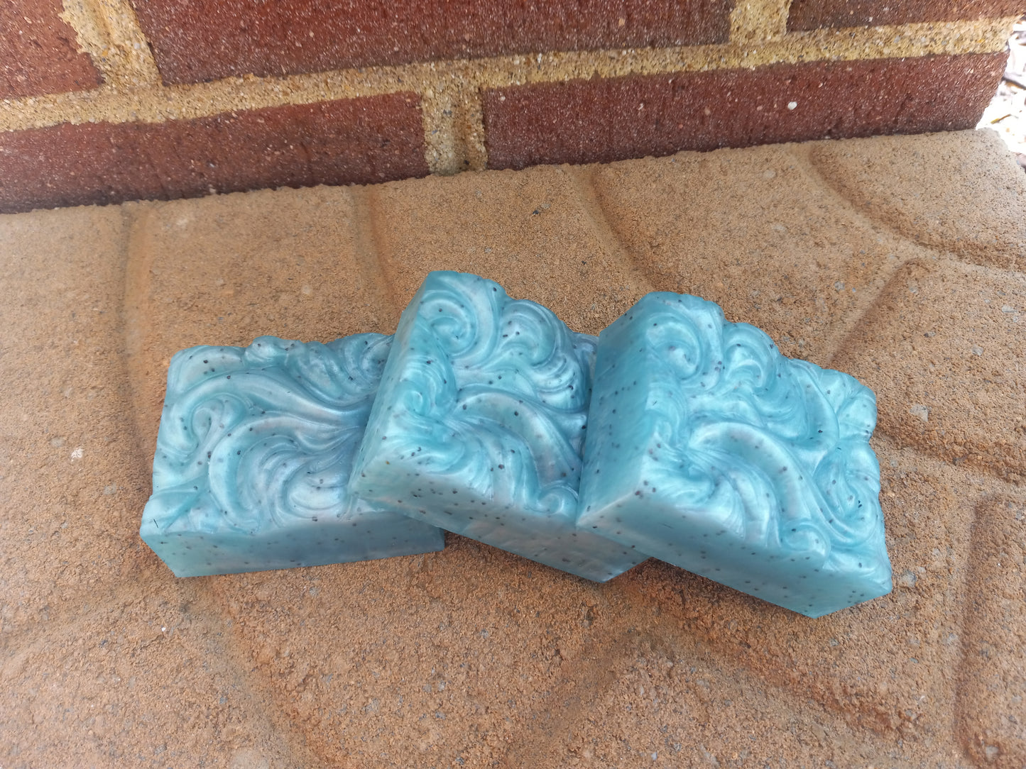 After the Rain - Hand Poured Exfoliating Olive Oil / Hemp Seed Oil Soap