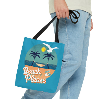 Beach Please - AOP Tote Bag