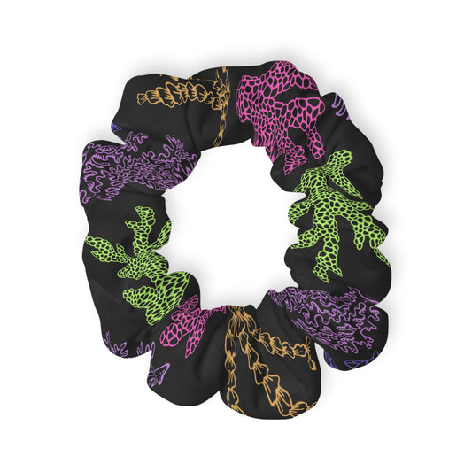 Colorful Coral - Scrunchie