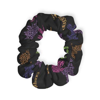 Colorful Coral - Scrunchie