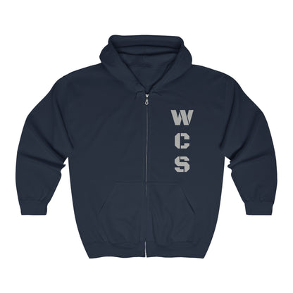 WCS Logo -  Full Zip Hooded Sweatshirt