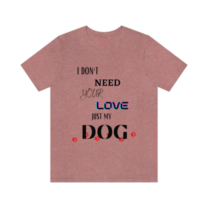 Dog Love - Short Sleeve Tee 01