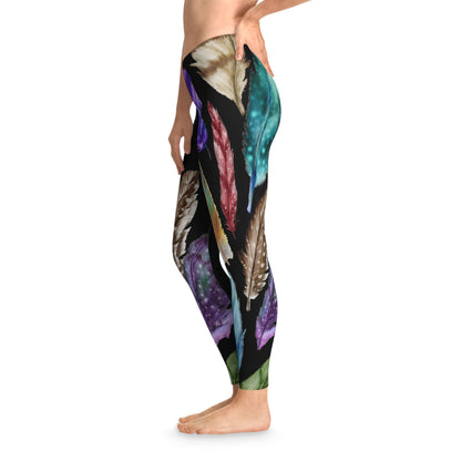 Feathers - Stretchy Leggings