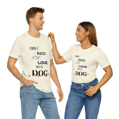 Dog Love - Short Sleeve Tee 01