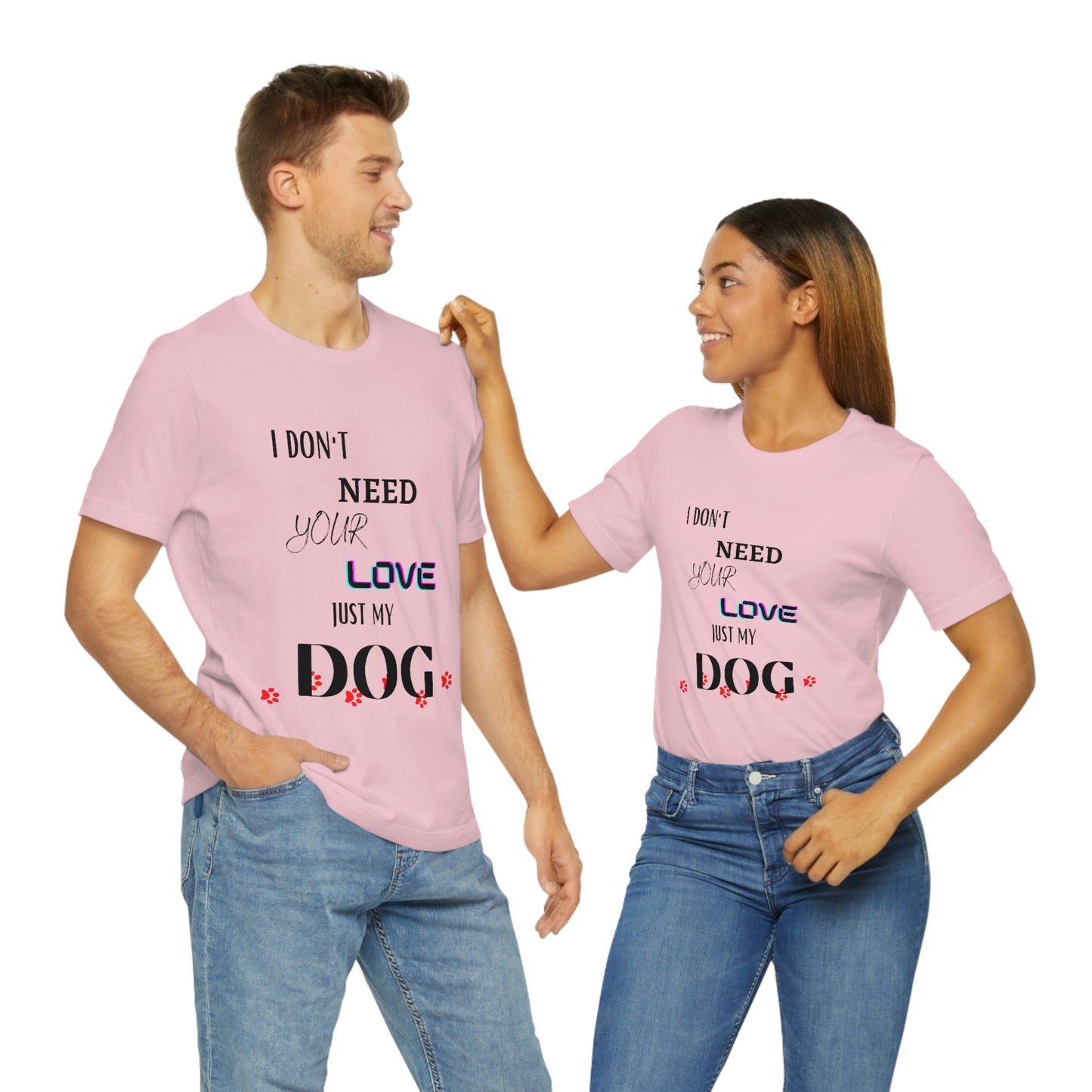 Dog Love - Short Sleeve Tee 01