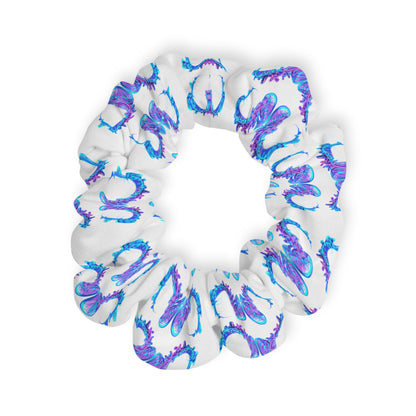 Beautiful Blue Purple Jellyfish - Scrunchie