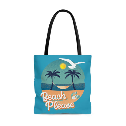 Beach Please - AOP Tote Bag