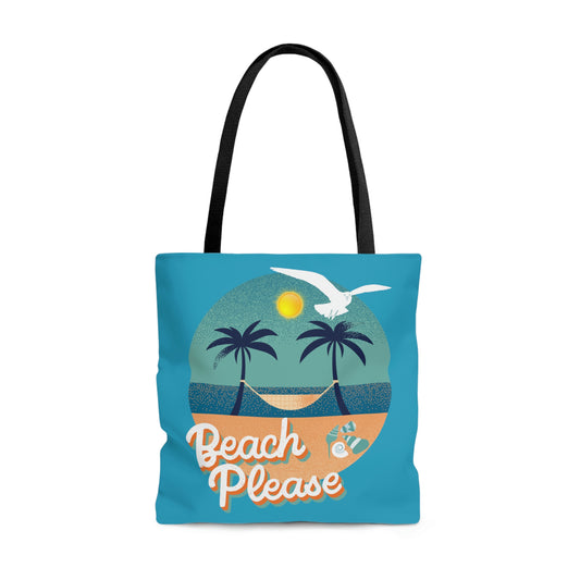 Beach Please - AOP Tote Bag