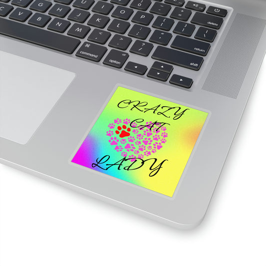 Crazy Cat Lady - Stickers