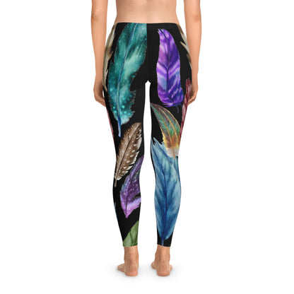 Feathers - Stretchy Leggings