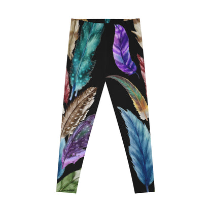 Feathers - Stretchy Leggings
