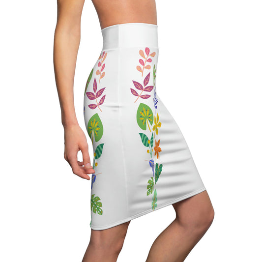 Uniquely Designed Women's Pencil Skirt