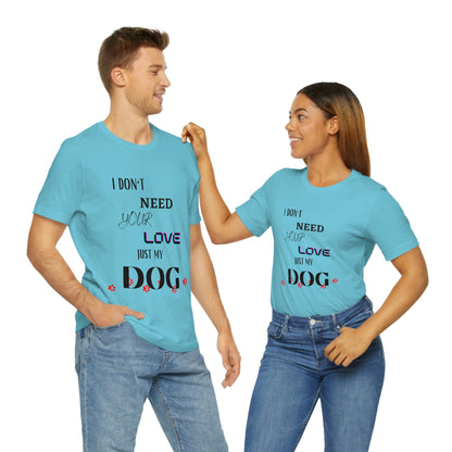 Dog Love - Short Sleeve Tee 01