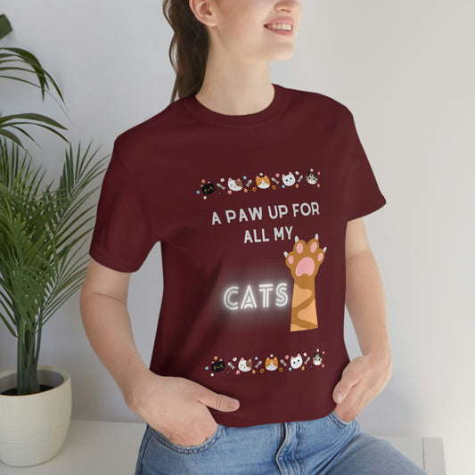 Cats Paw Up - Short Sleeve Tee