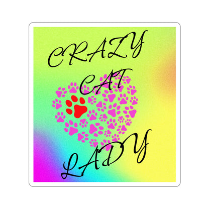 Crazy Cat Lady - Stickers