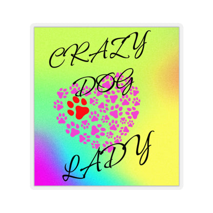Crazy Dog Lady - Stickers